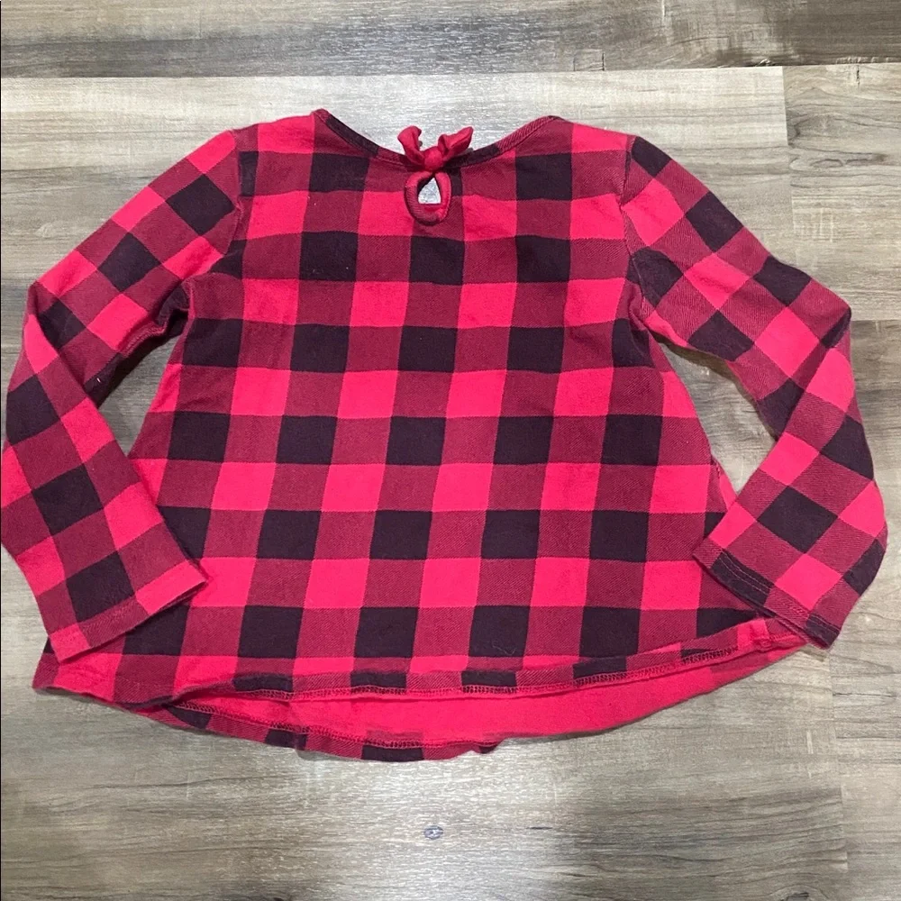 3T Toddler Girls Buffalo Plaid shirts